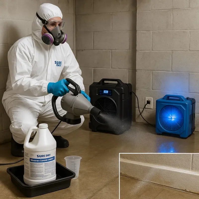 Sanitization and Odor Removal process in Chesterfield, IN