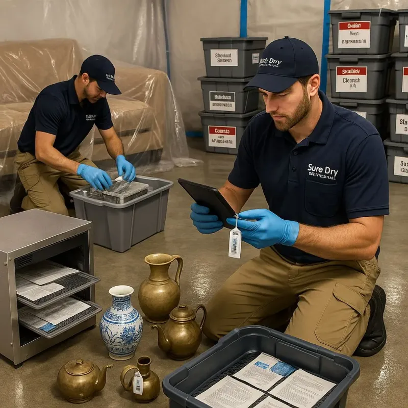 Content Protection and Restoration process in Chesterfield, IN