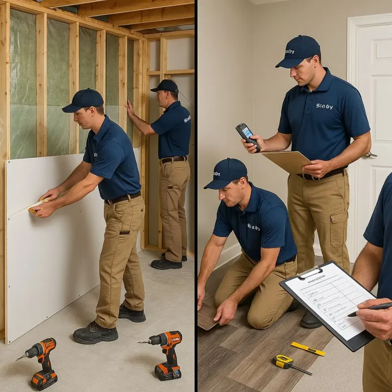 Repairs and Reconstruction process in Chesterfield, IN